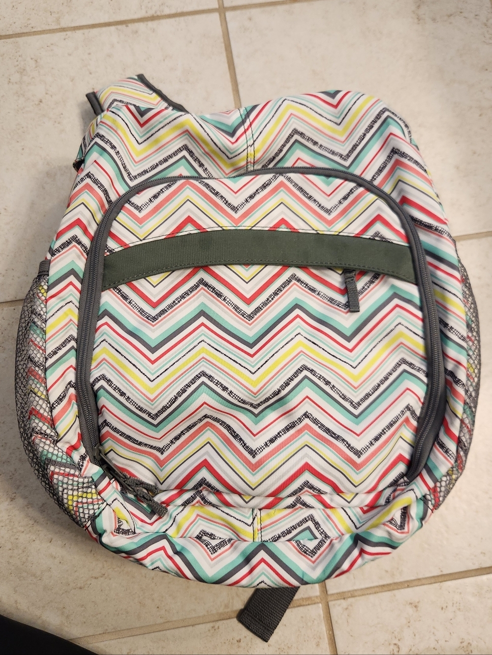 Backpack Thirty-One Sling Shoulder School Travel Divider Organizer Back Strap #K